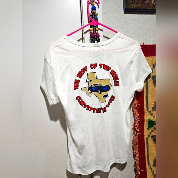 Vintage deadstock 82 Corvettes T shirt XL - Picture 6 of 10